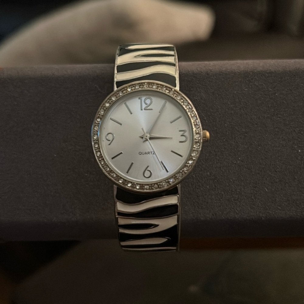 Zebra style watch